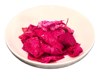 Fermented Cabbage with Beetroot