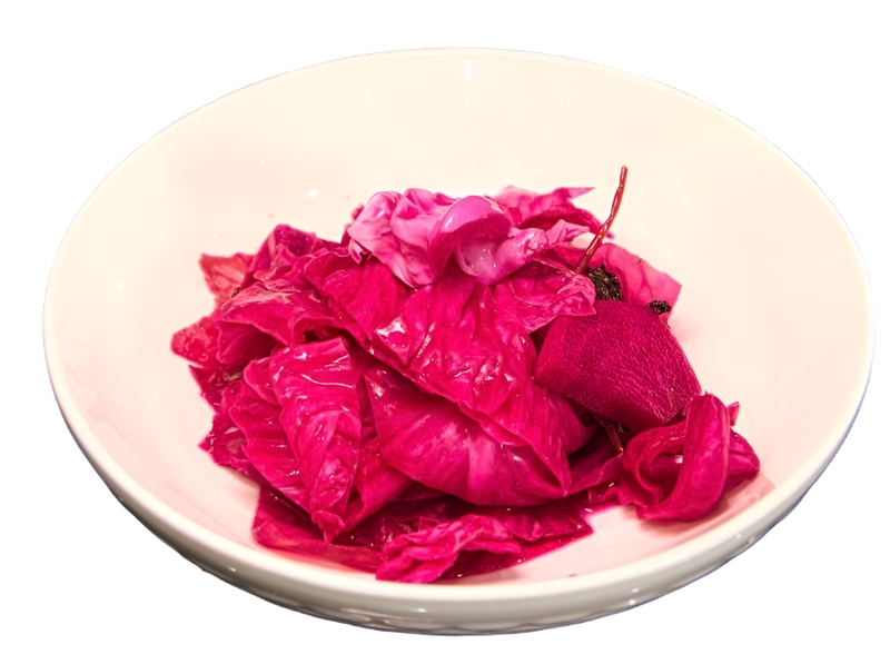 Fermented Cabbage with Beetroot