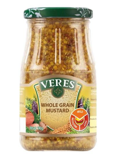 Veres Whole Grain Mustard Jar