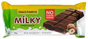 SNAQ FABRIQ Milk Chocolate with Choco-nut ( hazelnuts ) filling