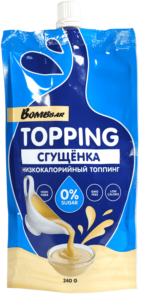 Bombbar Topping Condensed Milk Low Calories 240g
