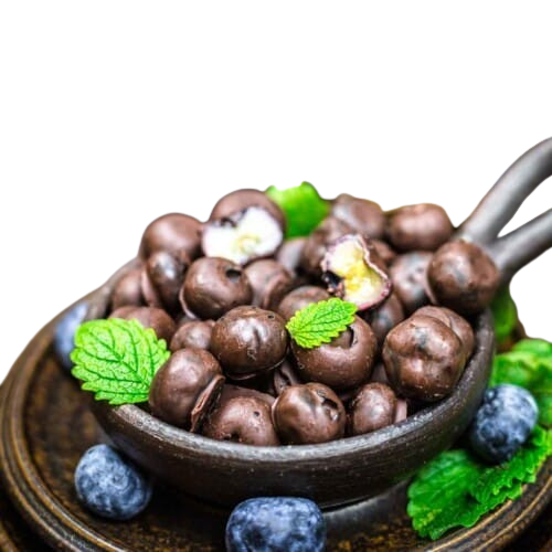 Blueberry in white & milk chocolate
