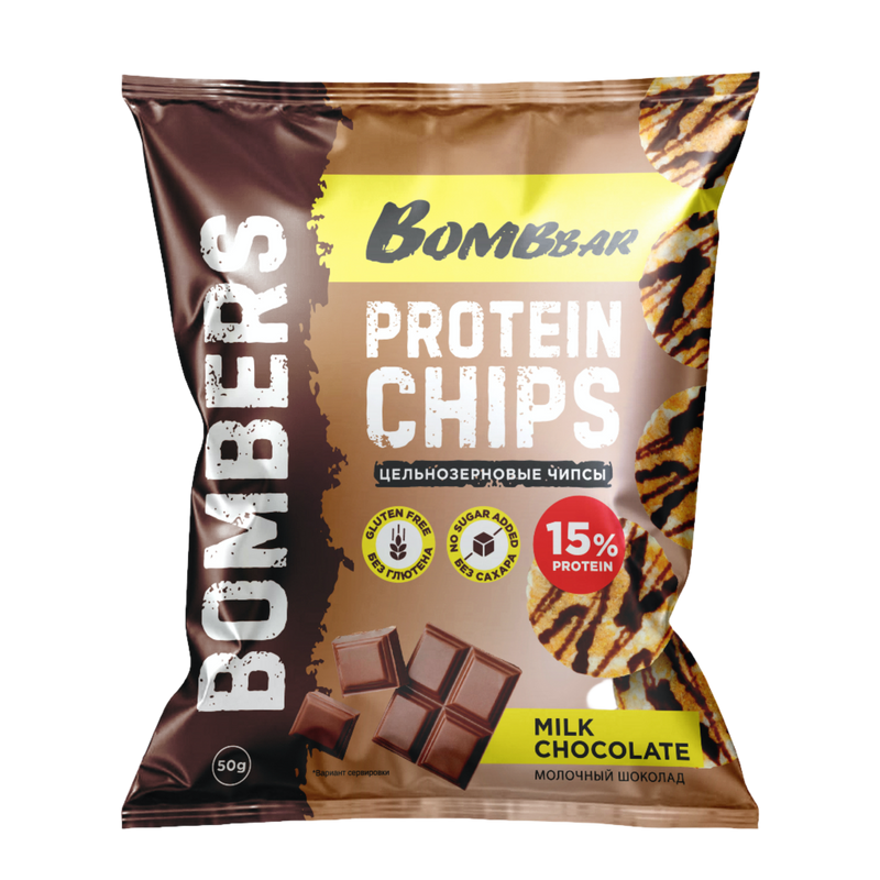 Bombbar Protein Chips "Milk Chocolate"