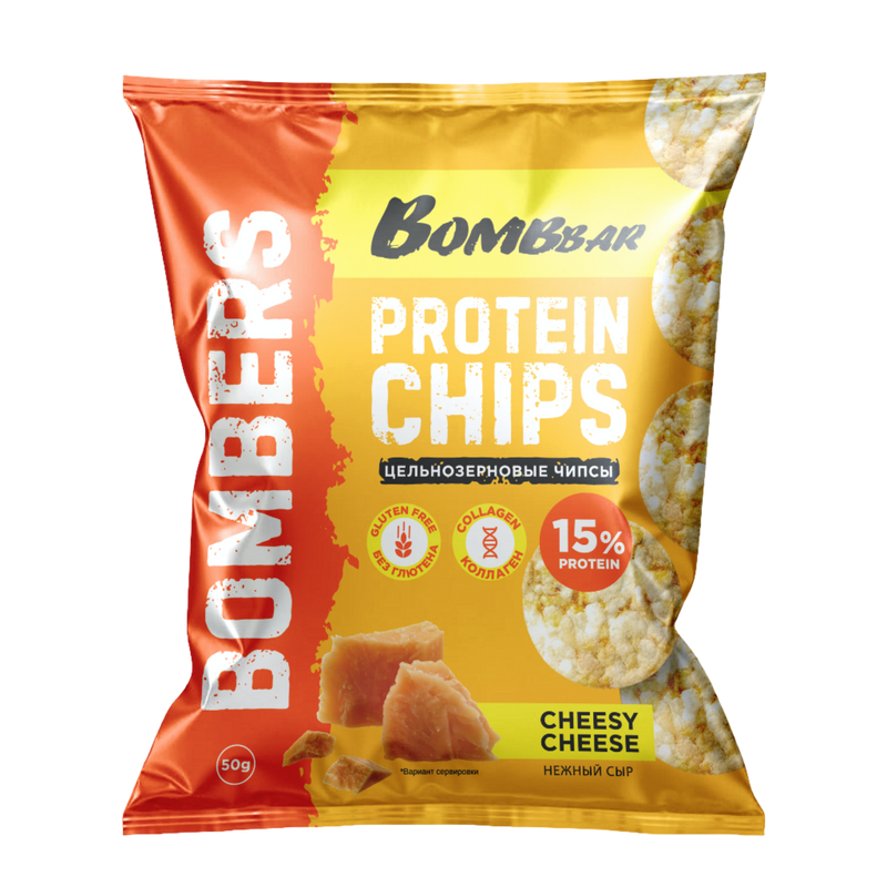 Bombbar Protein Chips "Delicate Cheese"