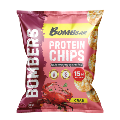 Bombbar Protein Chips "Crab"