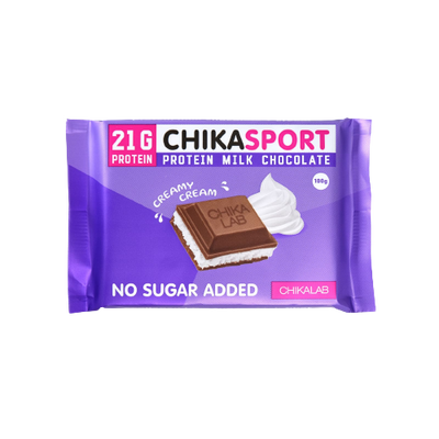 CHIKALAB Chika Sport Milk Protein Chocolate with cream filling