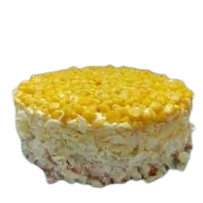 Cake "Crab Salad"