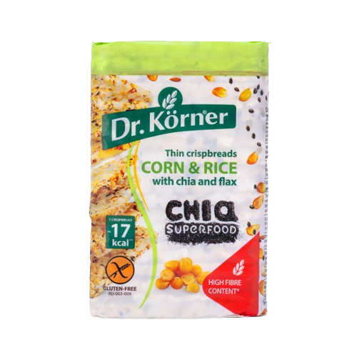 Dr.Korner Crispbreads with Chia & Flax