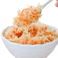 Homemade sauerkraut white cabbage