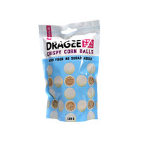 CHIKALAB Dragee Crispy Corn balls white chocolate