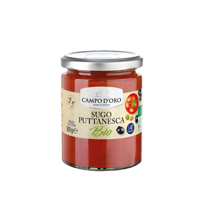 Organic Puttanesca Tomato Sauce