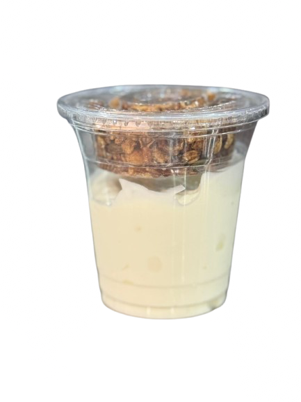 Homemade Creek Yogurt 200 g with Granola White Chokolate (50 g)