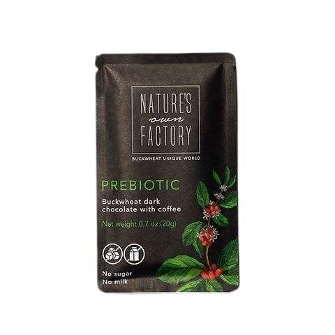 Buckwheat Dark Chocolate with Coffee and Probiotics