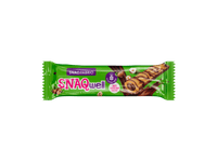 SNAQ FABRIQ Chocolate hazelnuts bars (waffles) without sugar Snaq well 20g