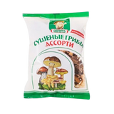 Dried mushrooms "Assorted Dried "(White,Aspen,Chanterelles), Eco product, 50g
