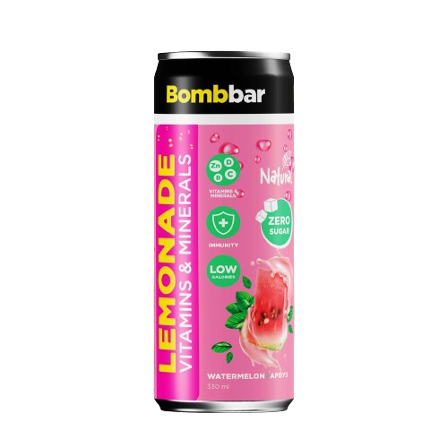 Bombbar Watermelon Low Calories Vitamins & Minerals Drink