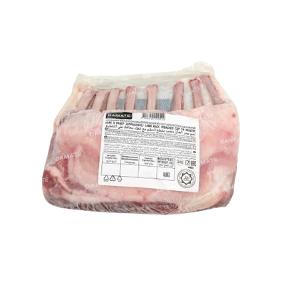 Lamb Rack Frenched Cap On (Frozen)