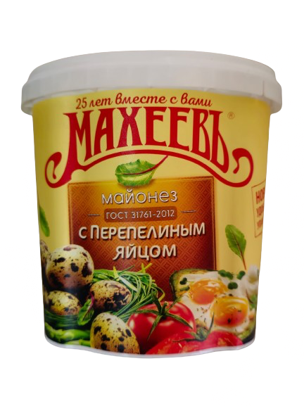 Mayonnaise with quail egg "Maheev"