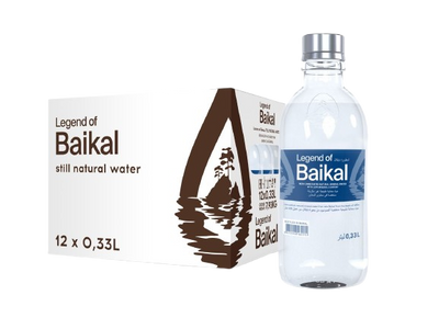 Bottled natural mineral water "Legend of Baikal" NON­ CARBONATED 12x330ml