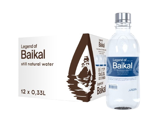 Bottled natural mineral water "Legend of Baikal" NON­ CARBONATED 12x330ml