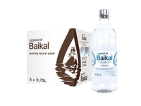 Bottled natural mineral water "Legend of Baikal" CARBONATED 6x750ml