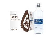 Bottled natural mineral water "Legend of Baikal" NON- CARBONATED 6x750ml