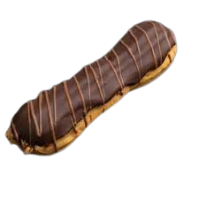 Eclair Dark Chocolate with Chocolate Cream