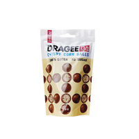 CHIKALAB Dragee Crispy Corn balls milk chocolate