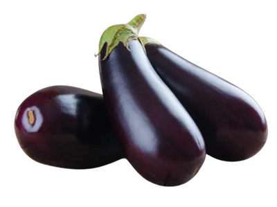 Organic eggplant