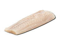 Wild Skinless Cod Back Fillet 350-500 gr (Frozen)