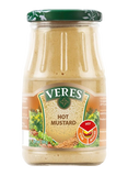 Veres Hot Mustard Jar 190 g