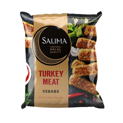 Salima Turkey Kebabs Retail Pack (Frozen)