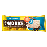 Snaq Rice Crispy Thins with Milk Chocolate 10g