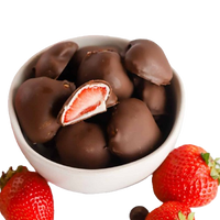 Strawberry in white & milk chocolate