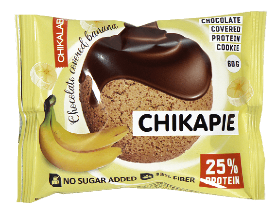 CHIKAPIE Banana cookie with buttercream filling 60g