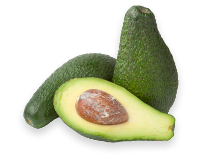 Half Ripe Avocado Hass 1pc