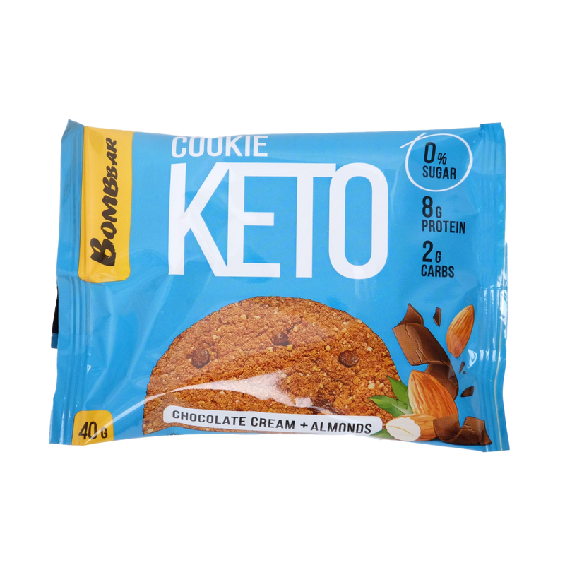 BOMBBAR Keto cookie CHOCOLATE CREAM AND ALMOND