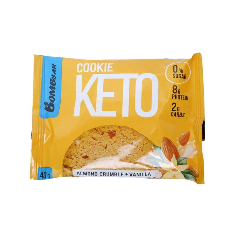 BOMBBAR Keto cookie ALMOND CRUMBLE AND VANILLA