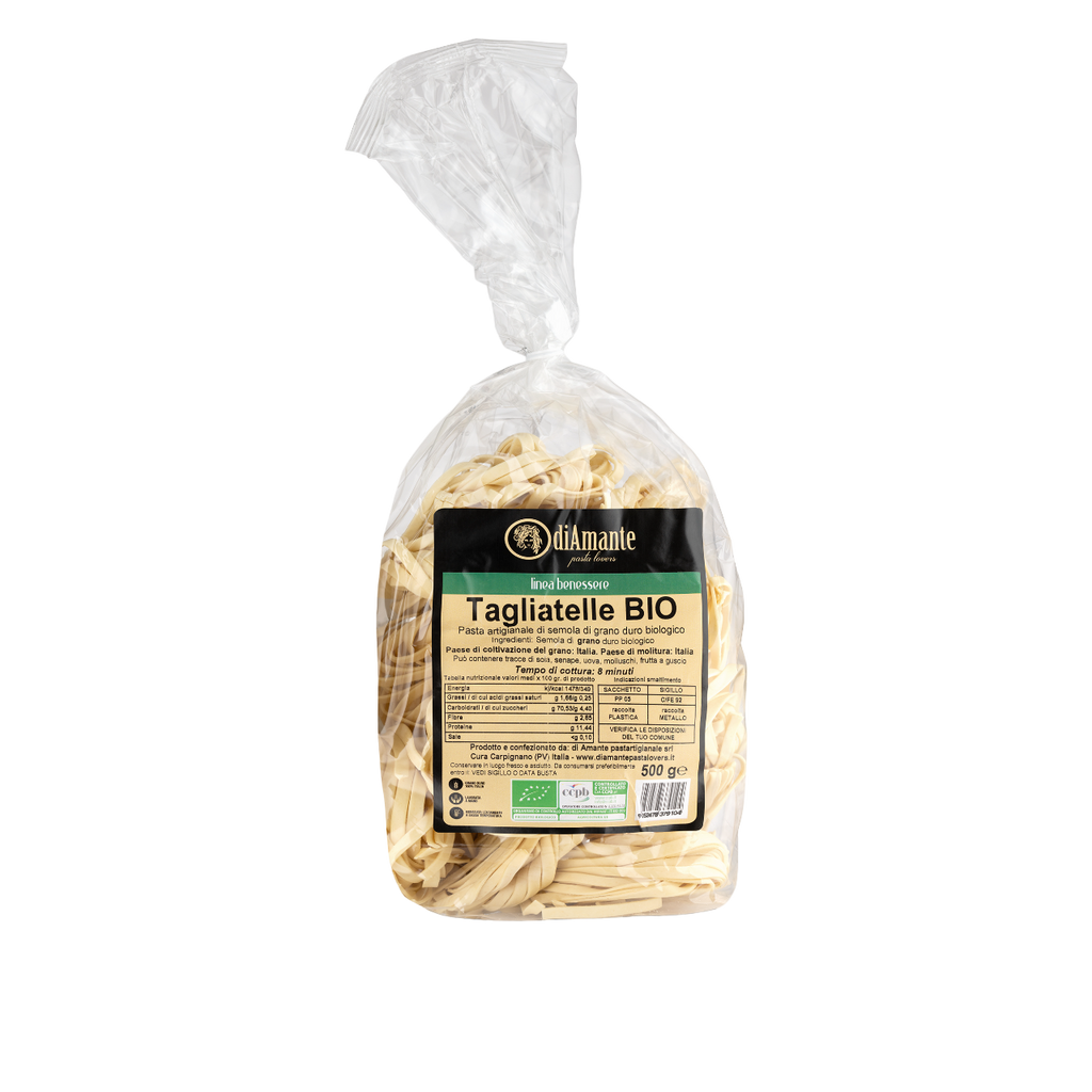 Tagliatelle Bio wheat semolina pasta 500g