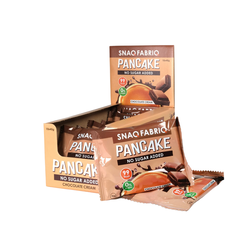 SNAQ FABRIQ Pancake Delicate Chocolate 10pcs