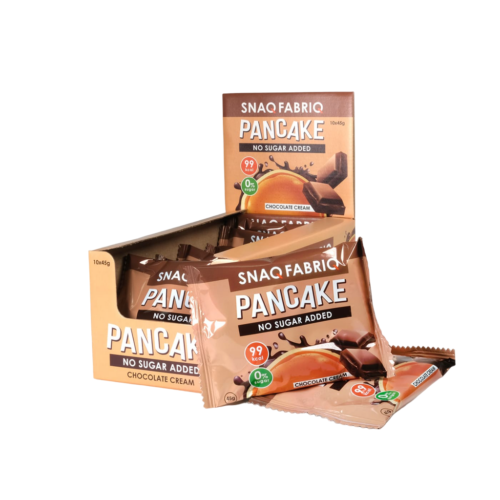 SNAQ FABRIQ Pancake Delicate Chocolate 45g x10