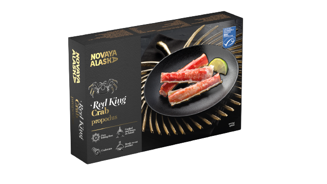 Red King Crab Cooked Frozen Propodus