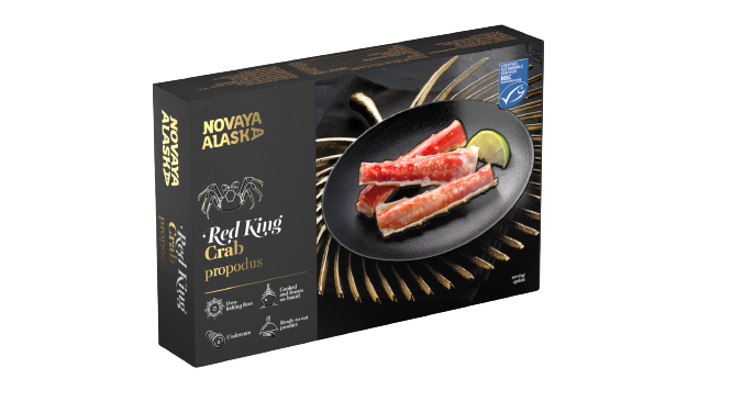 Red King Crab Cooked Frozen Propodus (150g)