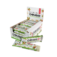 CHIKALAB Chocolate covered protein bar with filling  PISTACHIO CREAM 12 pcs