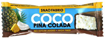 SNAQ FABRIQ Glazed bar  Pina Colada