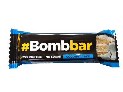 BOMBBAR Glazed bar Coconut cake