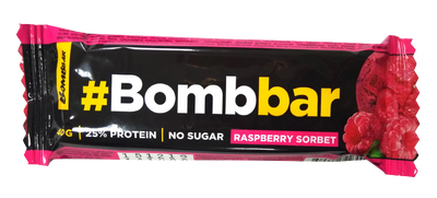 BOMBBAR Glazed bar  Raspberry sorbet