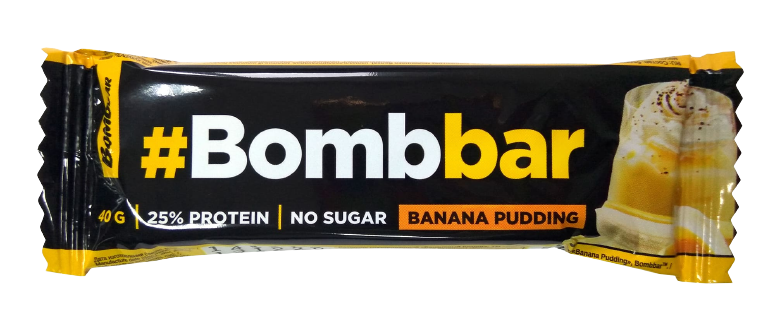 BOMBBAR Glazed bar Banana pudding