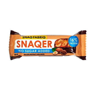 SNAQ FABRIQ Glazed bar Hazelnut with Caramel