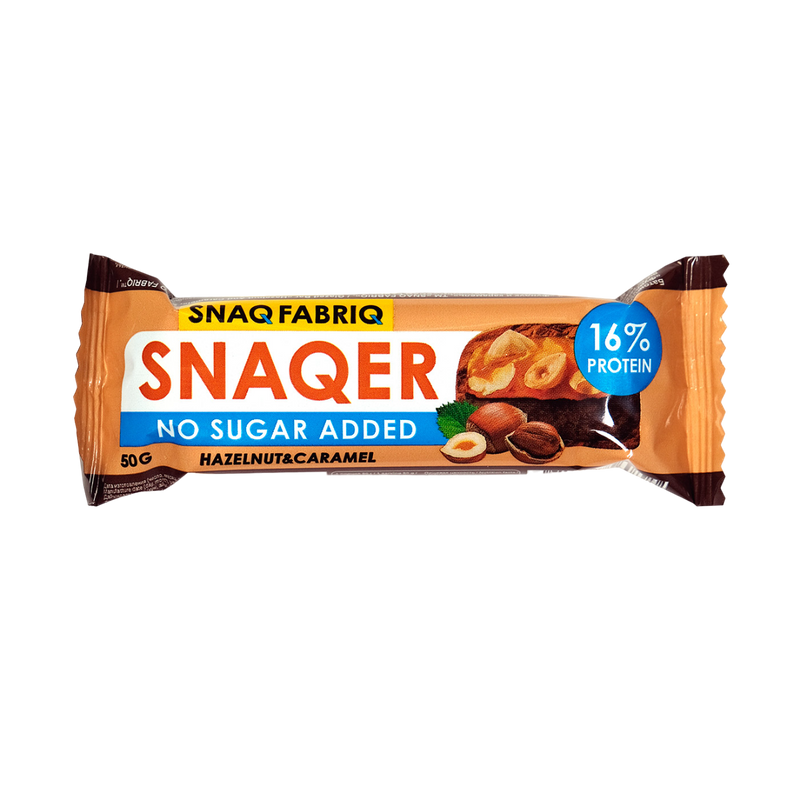 SNAQ FABRIQ Glazed bar Hazelnut with Caramel